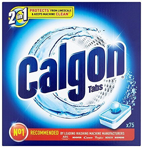 Calgon 4-in-1 Washing Machine Cleaner and Water Softener 15 - 45 - 75  Tablets UK