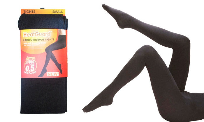Ladies Heatguard, 140 Denier Thermal Leggings with Soft Brushing for extra  warmth